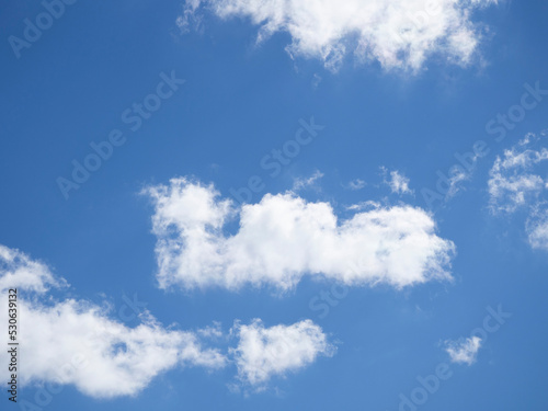Image of the sky  clouds. Natural background
