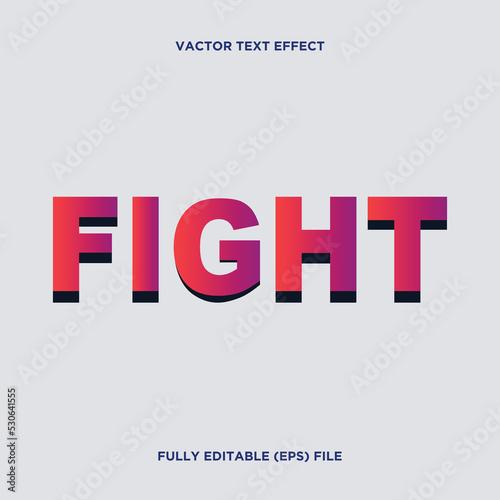 fight background template with retro style and gradient effect design vector.