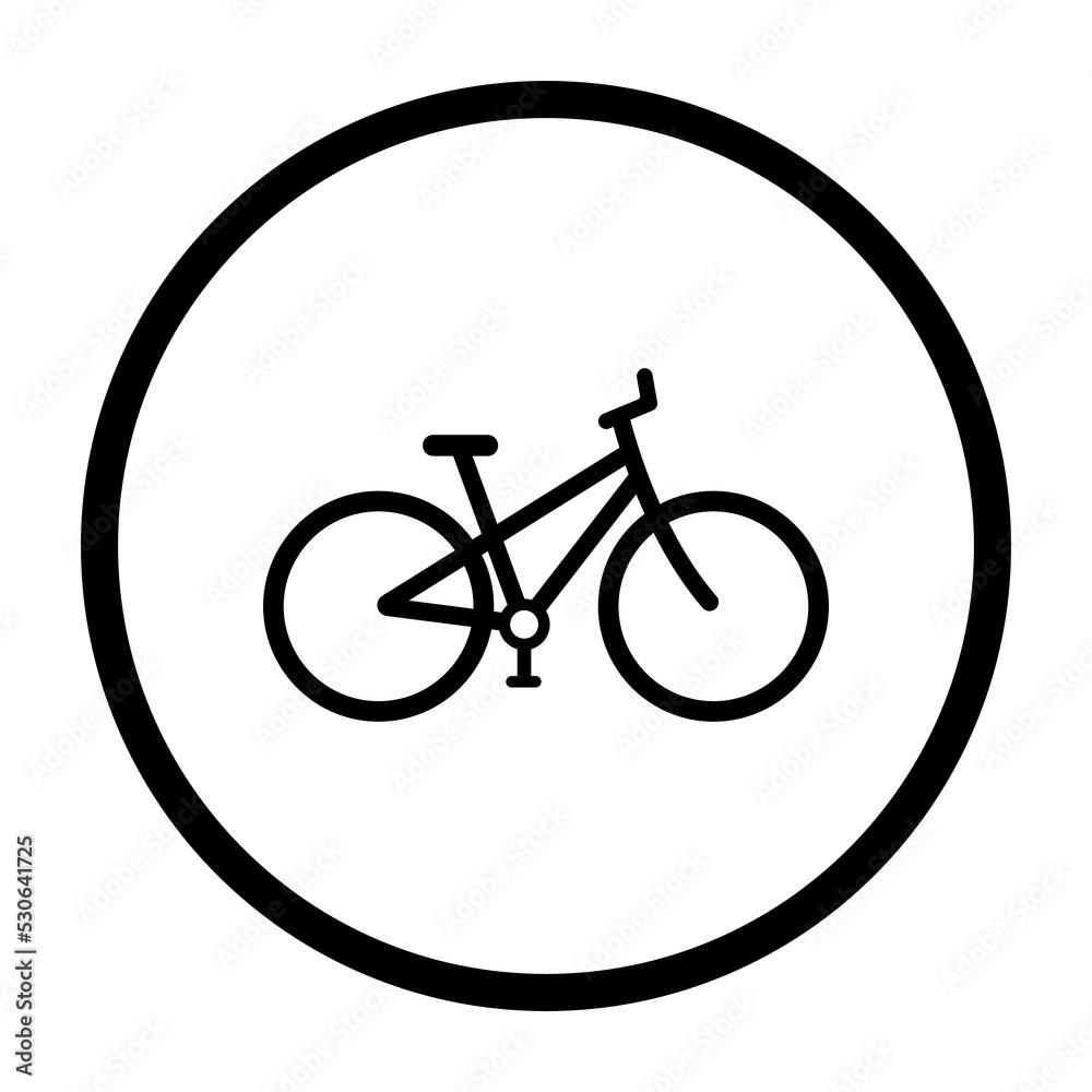Bicycle. Vector image. Bicycle. Vector image.