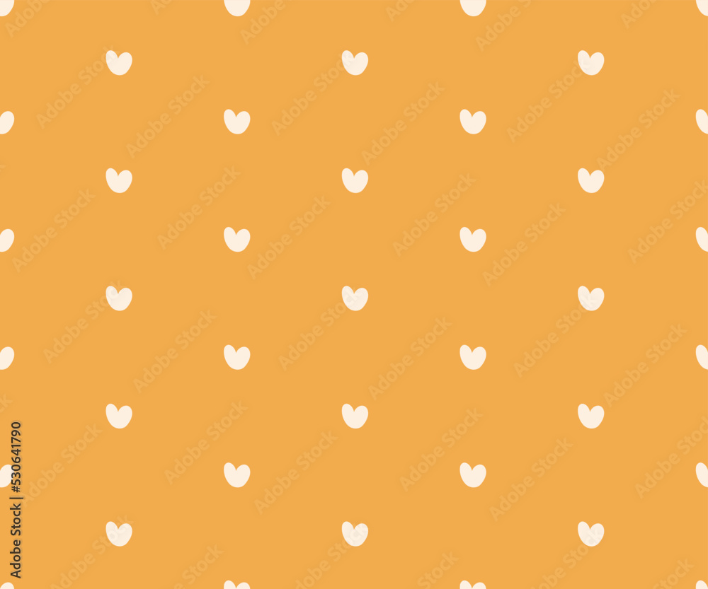 Abstract seamless vector pattern with cute heart elements. Modern stylish background. Abstract seamless vector pattern with cute heart elements. Modern stylish background.