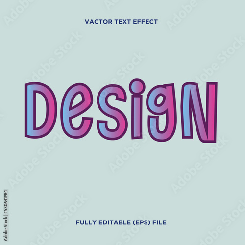 modern geometric font. Bright colorful type for futuristic or kid logo, headline, lettering and typography