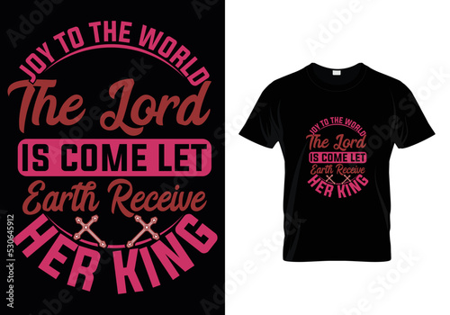  Original name(s): Joy To The World The Lord Christmas T-Shirt Design