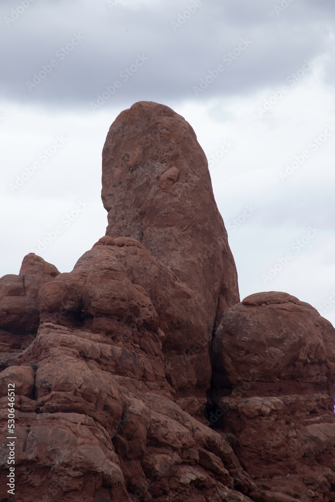 Fototapeta premium Red rock formations from Utah
