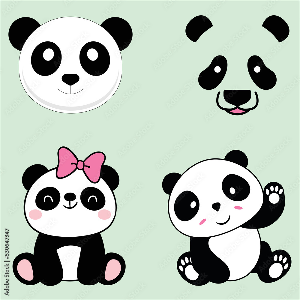 Obraz premium panda