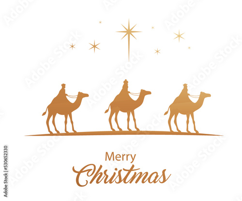 Canvastavla Christmas nativity scene with baby Jesus, Mary and Joseph in the manger