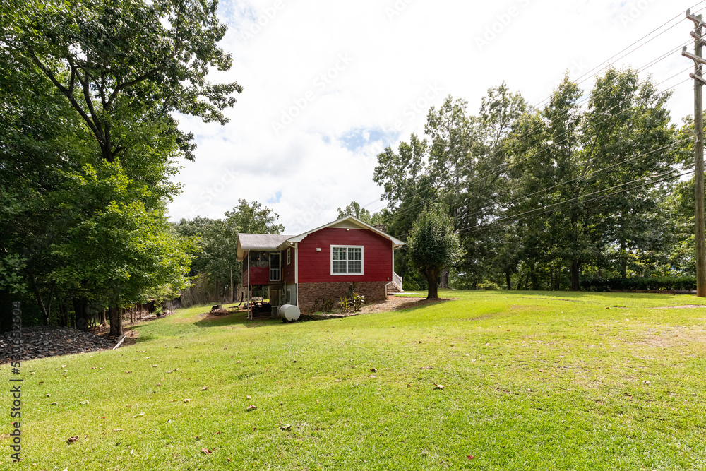 Obraz premium yard area