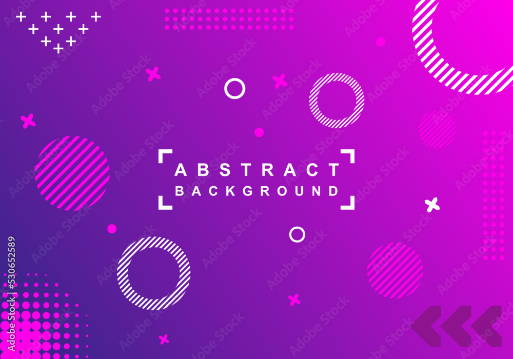 abstract background in bright purple color with design elements