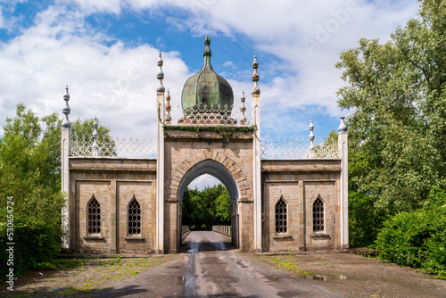 Hindu-Gothic gate lodge