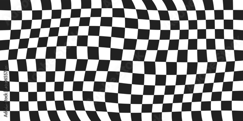 The pods are convex. Seamless monochrome pattern, vector racing flag. Print and decoration, stylish surface decoration.