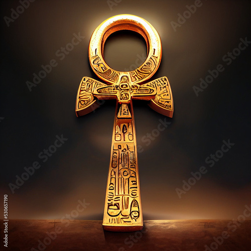 Ankh, Egyptian symbol of Life, Key of Life photo