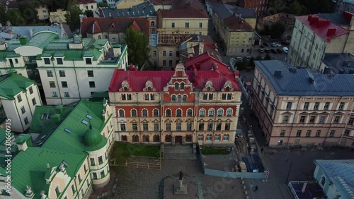 Vyborg, Old town hall square, Statue of Torgils Knutsson, House of Wolf, Former Town Hall