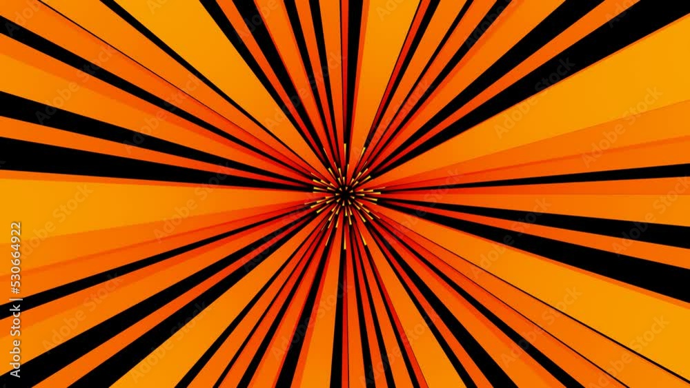 Red and yellow lines abstract led neon glowing way seamless animation