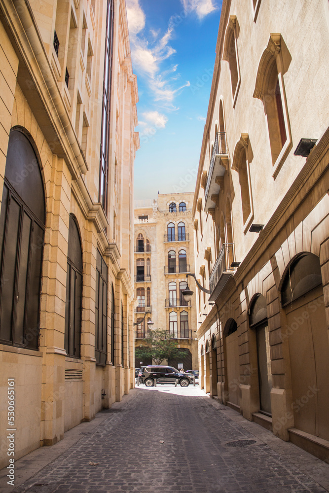 Streets of Downtown Beirut, Lebanon