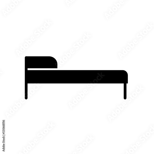 bed - vector icon