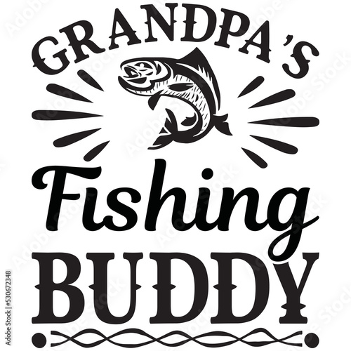 grandpa's fishing buddy