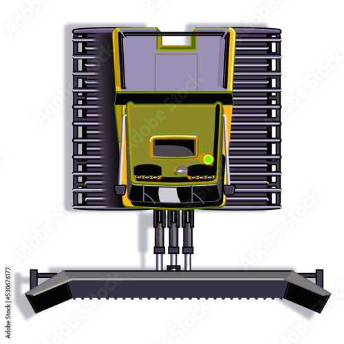ski hill resort snow plow