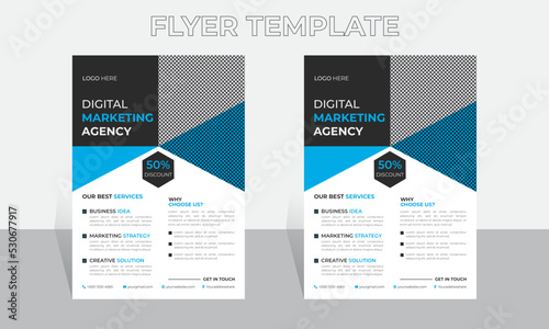 Flyer Design, corporate, business, agency, marketing, flyer, a4, print