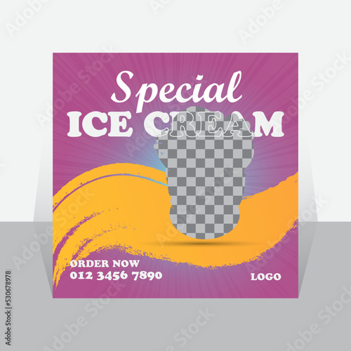 Social Media Food Design, food, menu, restaurant, marketing, social media, post