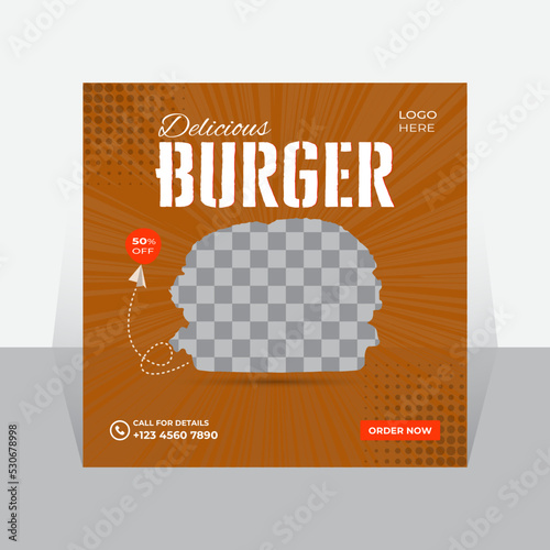 Social Media Food Design, food, menu, restaurant, marketing, social media, post