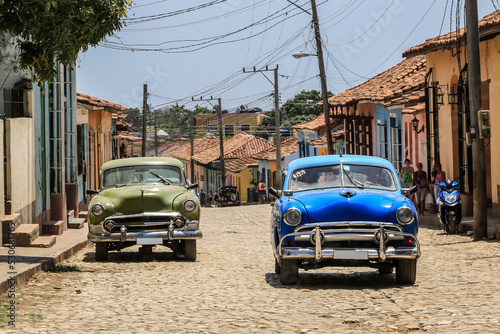 Schöner Oldtimer auf Kuba (Karibik)