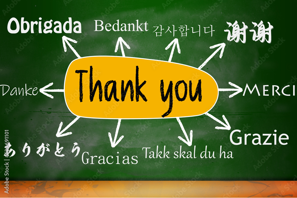 Thank You In Different Languages On Chalkboard Stock Photo Adobe Stock thank-you-in-different-languages-on-chalkboard-stock-photo-adobe-stock