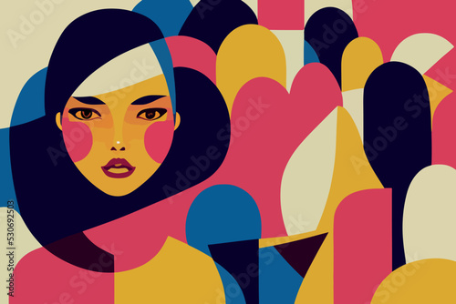 The abstraction of multiracial totality