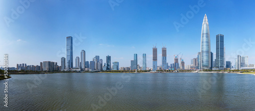 Shenzhen skyline buildings China