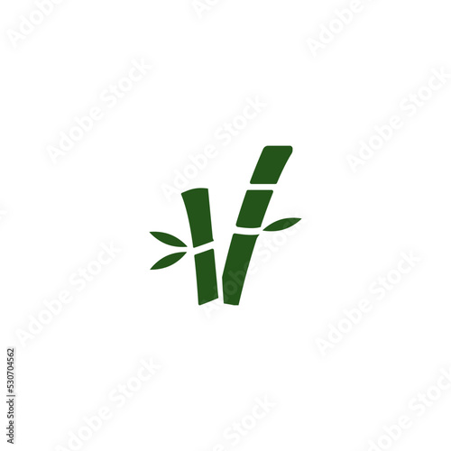 bamboo icon vector design templates