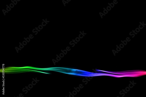 Abstract dark light