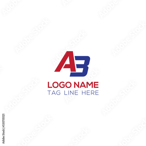 Real estate, business logo, letter logo, corporate logo, creative logo, modern logo, letter ab, letter a3, letter va, home logo