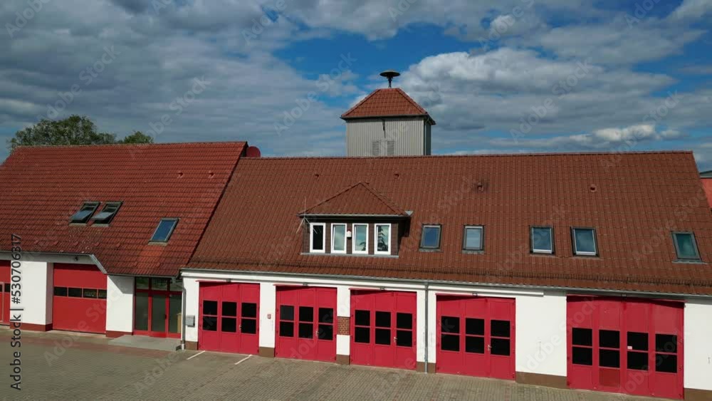 Black trash can in foreground
Amazing aerial view flight pedestal up drone of a firedepartment in Brieselang Brandenburg Germany at summer August 2022. Marnitz 4k Cinematic from above Black trash can in foreground
Amazing aerial view flight pedestal up drone of a firedepartment in Brieselang Brandenburg Germany at summer August 2022. Marnitz 4k Cinematic from above