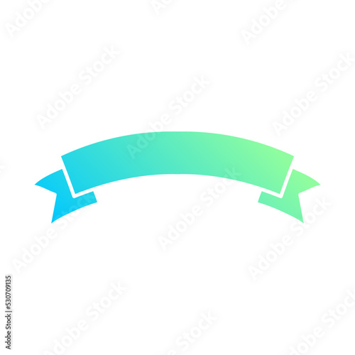 ribbon banner icon