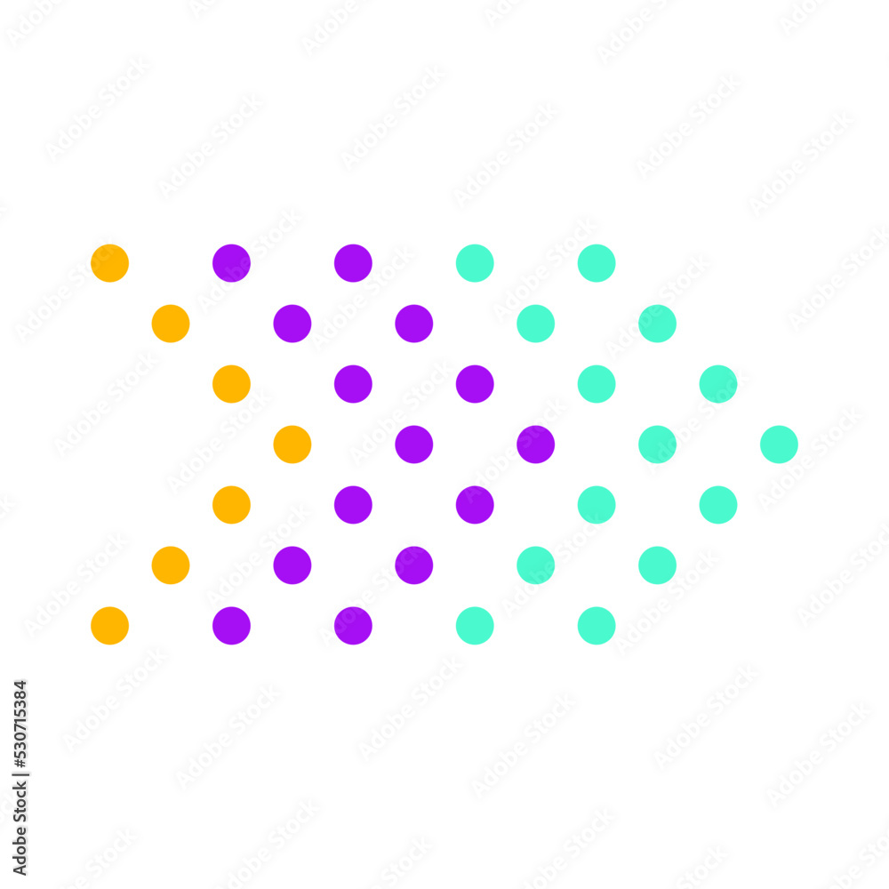 trendy dot arrow geometric trendy dot arrow geometric
