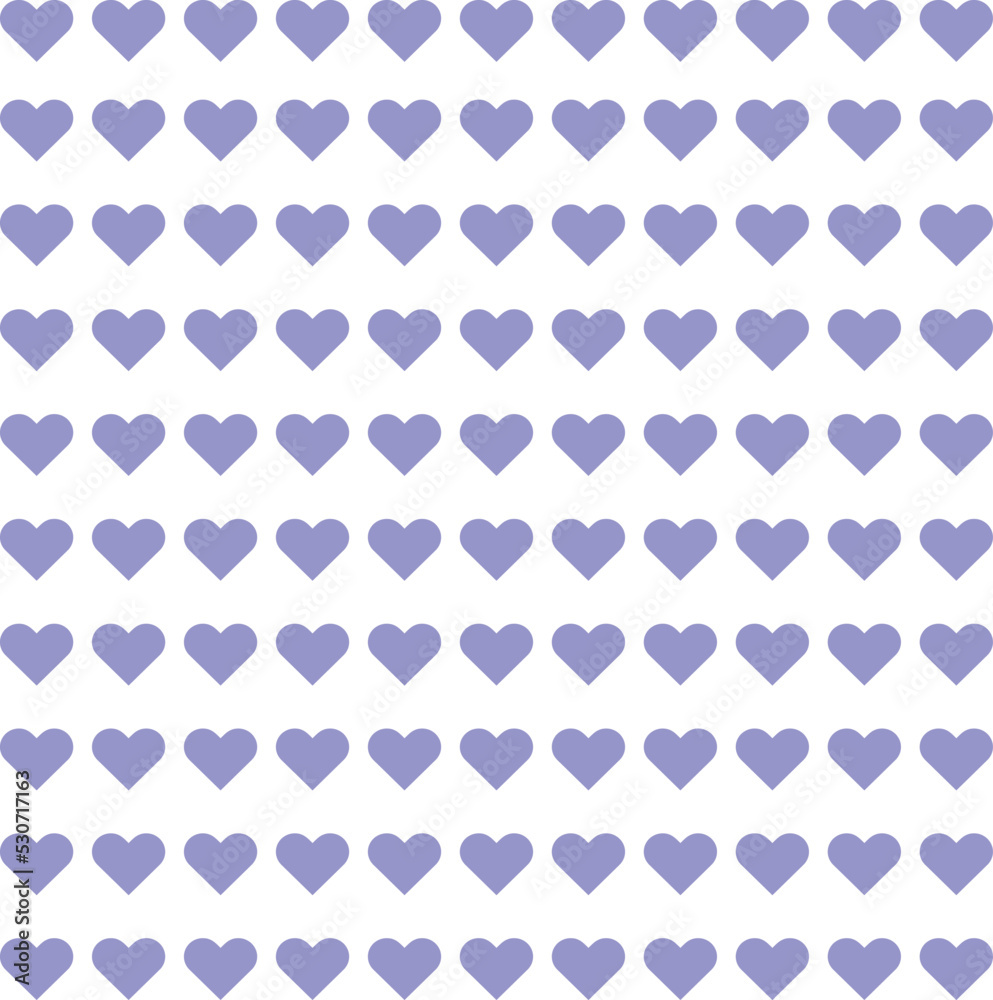 Abstract Fabric Pattern Vector Background White And purple Heart Shaped