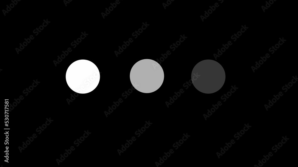 Old school classic black and white circle loading swipe animation Old school classic black and white circle loading swipe animation