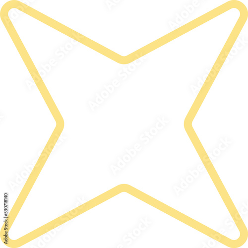 Celebration star sparkle gold contour pattern