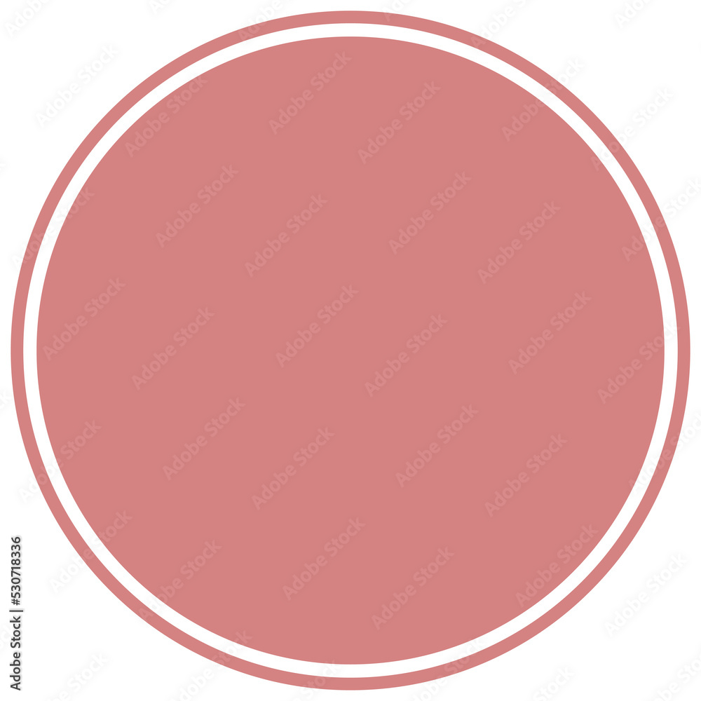 Pink round background for text. Create posts, stories, headlines, highlights. Transparent PNG Clipart