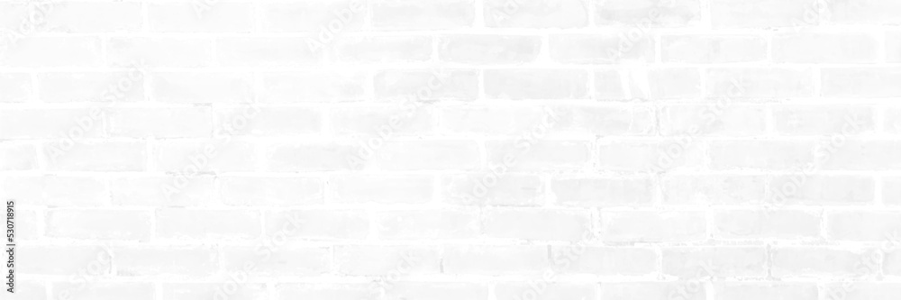 Obraz premium Abstract white brick wall textured background