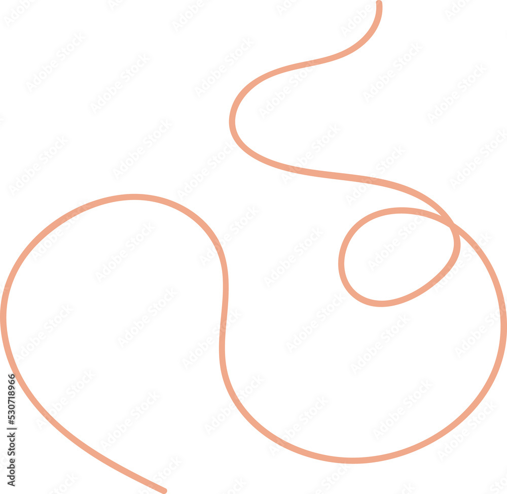 abstract organic line art