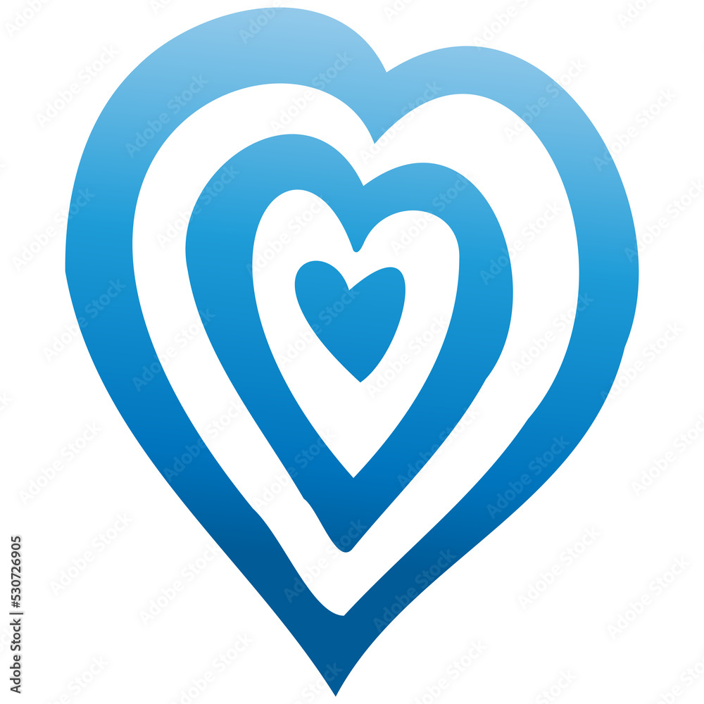 Simple blue doodle heart. Isolated design element for valentine's day, wedding, romance. Transparent PNG clipart Simple blue doodle heart. Isolated design element for valentine's day, wedding, romance. Transparent PNG clipart