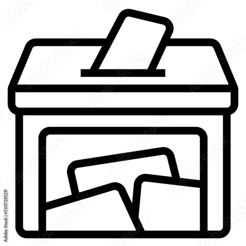 ballot box icon