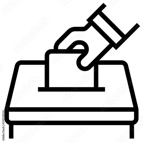 ballot election icon