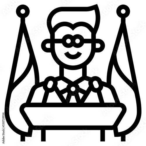 prime minister icon