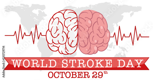 World Stroke Day Banner Design