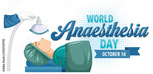 World Anaesthesia Day Logo Design