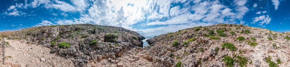 Cape Menorca in Menorca, Spain.