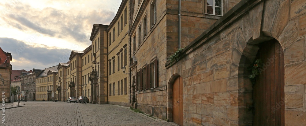 panoramic view on old historical town - Bayreuth, Bavaria region, Germany, Europe.....exclusive - this image sell only on Adobestock	