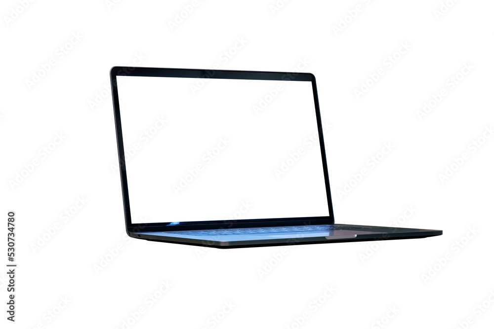 Computer laptop isolated on white background. Computer laptop isolated on white background.