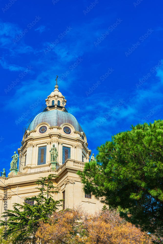 Traditional Cathedral building in Messina, Italy