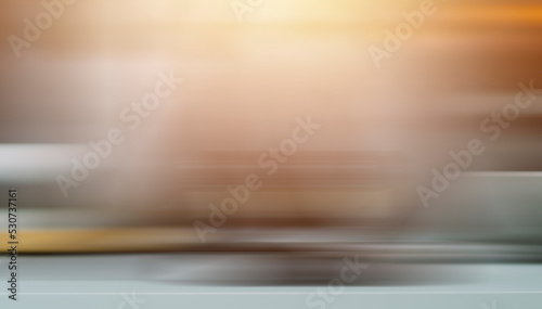 Conceptual bright motion blur linear colorful soft light gradient abstract design background or backdrop. A blurry wallpaper with contemporary elegant artistic lines as future stripe speed technology © ARMMY PICCA